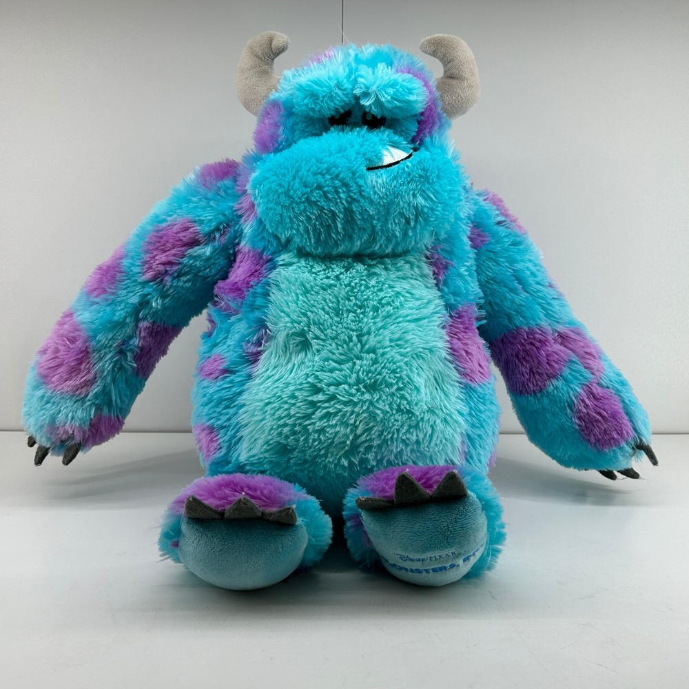 Build-A-Bear Sulley Monsters Inc Plush 20in Disney Pixar Blue Purple Toy